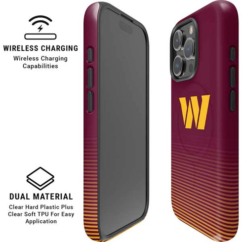 NFL Washington Commanders Breakaway iPhone 16 Pro Magsafe Impact Case