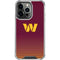 NFL Washington Commanders Breakaway iPhone 16 Pro Max Clear Case