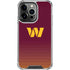 NFL Washington Commanders Breakaway iPhone 16 Pro Max Clear Case