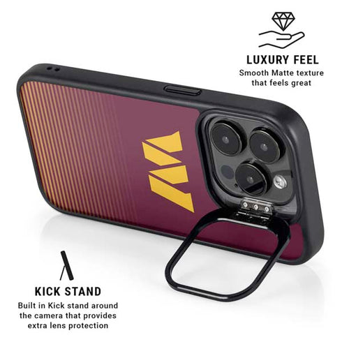 NFL Washington Commanders Breakaway iPhone 16 Pro Max Kickstand Case