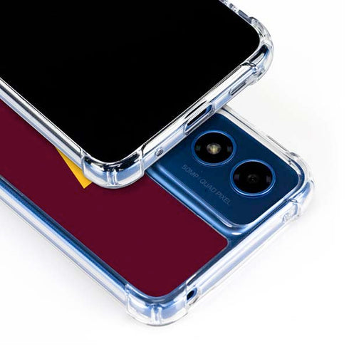NFL Washington Commanders Breakaway Moto G 5G (2024) Clear Case