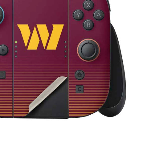 NFL Washington Commanders Breakaway Nintendo Switch 2 (2025) Joy-Con Controller Skin