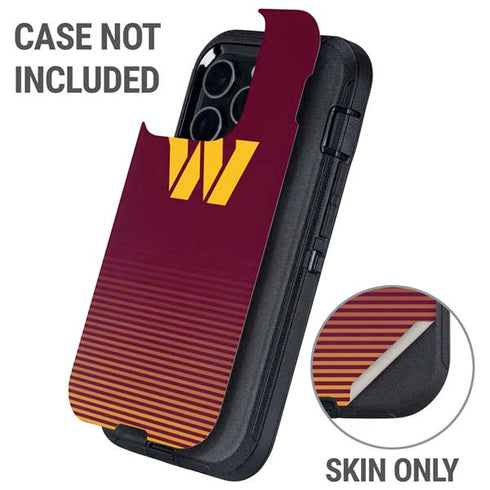 NFL Washington Commanders Breakaway Otterbox Defender iPhone Skin