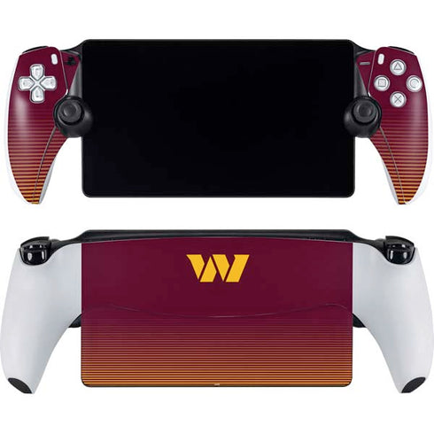 NFL Washington Commanders Breakaway PlayStation PS5 Skins