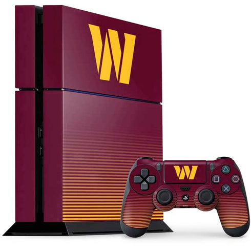 NFL Washington Commanders Breakaway PlayStation PS4 Skins