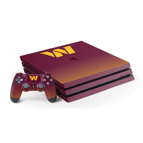 NFL Washington Commanders Breakaway PlayStation PS4 Skins