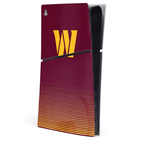 NFL Washington Commanders Breakaway PlayStation PS5 Skins