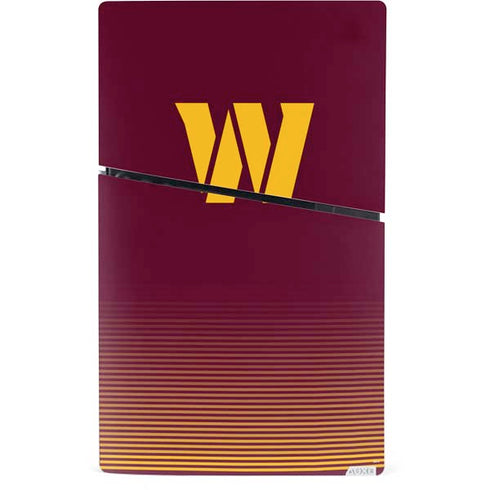 NFL Washington Commanders Breakaway PS5 Slim Digital Edition Console Skin