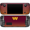 NFL Washington Commanders Breakaway Steam Deck Handheld Gaming Computer OLED Skin