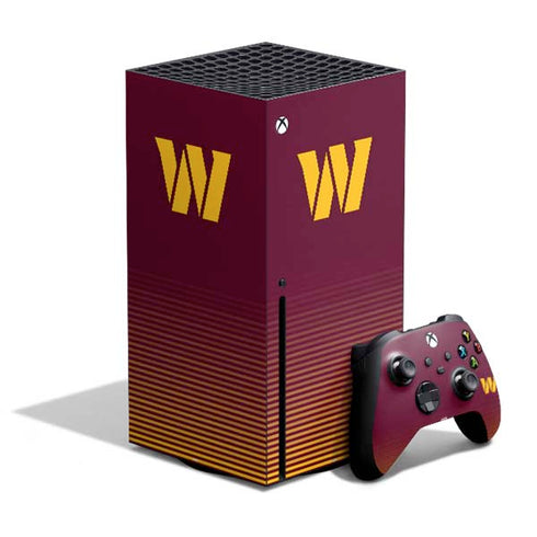 NFL Washington Commanders Breakaway Xbox Series X Bundle Skin