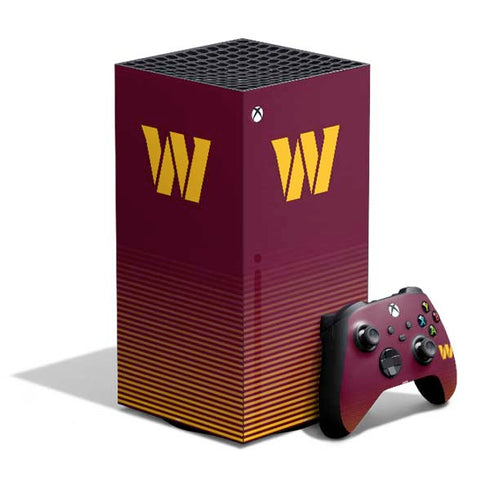 NFL Washington Commanders Breakaway XBox Series X Digital Edition Bundle Skin