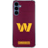NFL Washington Commanders Distressed Galaxy A35 5G Clear Case