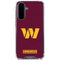 NFL Washington Commanders Distressed Galaxy A36 5G Clear Case