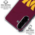 NFL Washington Commanders Distressed Galaxy A36 5G Clear Case