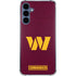 NFL Washington Commanders Distressed Galaxy A55 5G Clear Case