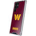 NFL Washington Commanders Distressed Galaxy S23 Ultra Clear Case