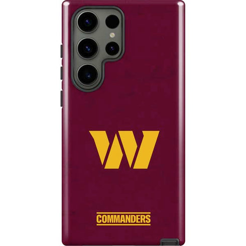 NFL Washington Commanders Distressed Galaxy S23 Ultra Pro Case