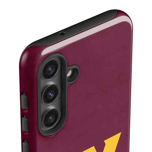 NFL Washington Commanders Distressed Galaxy S25 Impact Case