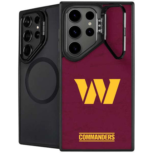 NFL Washington Commanders Distressed Galaxy S25 Ultra Kickstand Case