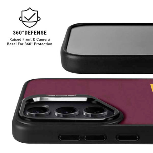 NFL Washington Commanders Distressed Galaxy S26 Plus Kickstand Case