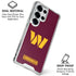 NFL Washington Commanders Distressed Galaxy S26 Ultra Clear Case