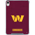 NFL Washington Commanders Distressed iPad 11th Gen (2025) Clear Case