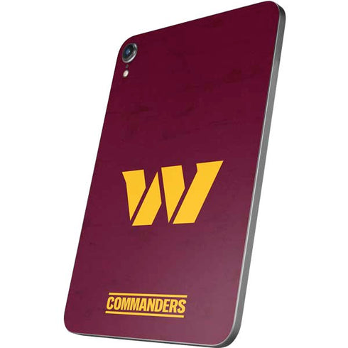 NFL Washington Commanders Distressed Apple iPad Mini Skin