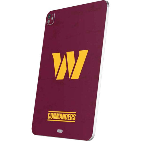 NFL Washington Commanders Distressed iPad Pro 13in M4 (2024) Skin