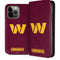 NFL Washington Commanders Distressed iPhone 14 Pro Max Folio Case