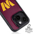 NFL Washington Commanders Distressed iPhone 15 Plus Kickstand Case