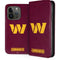 NFL Washington Commanders Distressed iPhone 15 Pro Folio Case