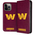 NFL Washington Commanders Distressed iPhone 15 Pro Max Folio Case
