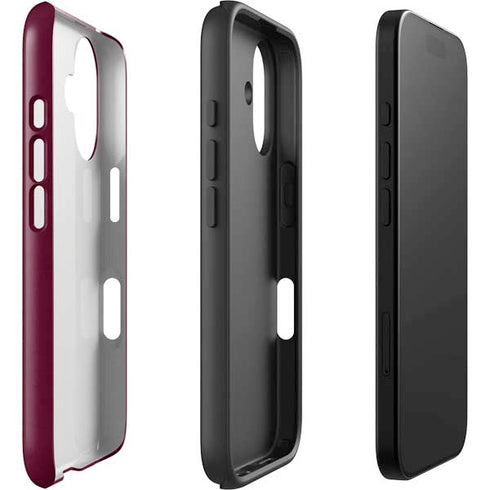 NFL Washington Commanders Distressed iPhone 16 Plus Impact Case