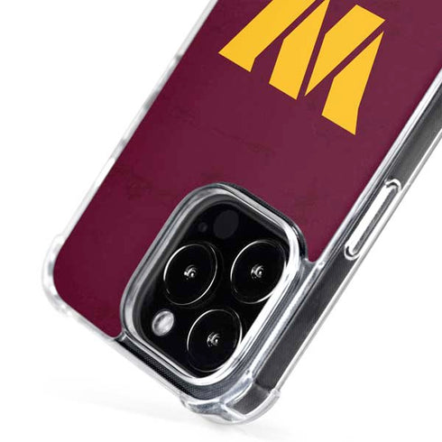 NFL Washington Commanders Distressed iPhone 16 Pro MagSafe Case