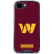 NFL Washington Commanders Distressed iPhone 16e Clear Case
