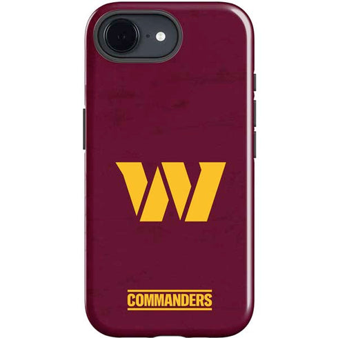 NFL Washington Commanders Distressed iPhone 16e Impact Case