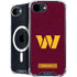 NFL Washington Commanders Distressed iPhone 16e MagSafe Case