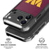 NFL Washington Commanders Distressed iPhone 18 Pro Clear Case