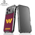 NFL Washington Commanders Distressed iPhone 18 Pro Clear Case