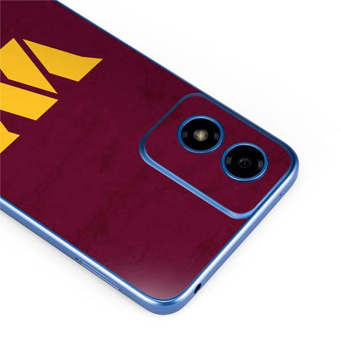 NFL Washington Commanders Distressed Moto G Play 4G (2024) Skin
