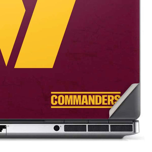 NFL Washington Commanders Distressed Dell Precision Skin