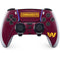 NFL Washington Commanders Distressed PS5 DualSense Edge Pro Controller Skin