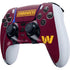 NFL Washington Commanders Distressed PS5 DualSense Edge Pro Controller Skin