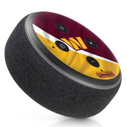 NFL Washington Commanders Flag Amazon Echo Dot Skin