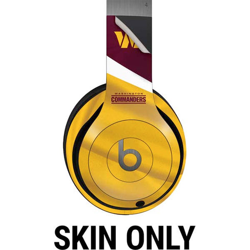 NFL Washington Commanders Flag Beats Solo 4 Wireless Headphones Skin