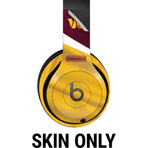NFL Washington Commanders Flag Beats Studio Pro Wireless Headphones Skin