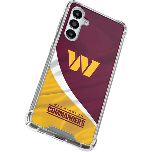 NFL Washington Commanders Flag Galaxy A16 5G Clear Case