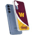 NFL Washington Commanders Flag Galaxy A35 5G Clear Case