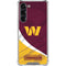 NFL Washington Commanders Flag Galaxy S24 FE Clear Case