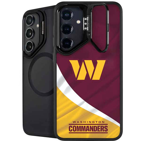NFL Washington Commanders Flag Galaxy S25 Plus Kickstand Case